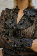 Chemise Palma - Noir A Pois HAUTS Margaux Lonnberg
