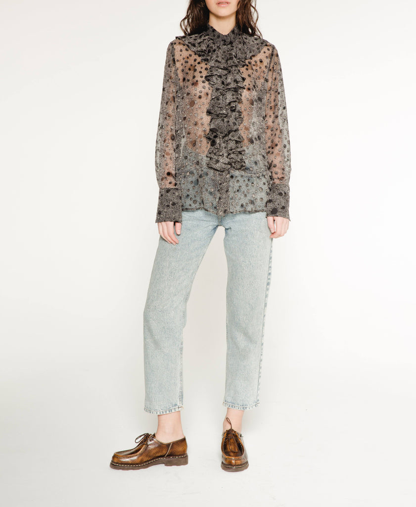 Chemise Palma - Noir A Pois HAUTS Margaux Lonnberg