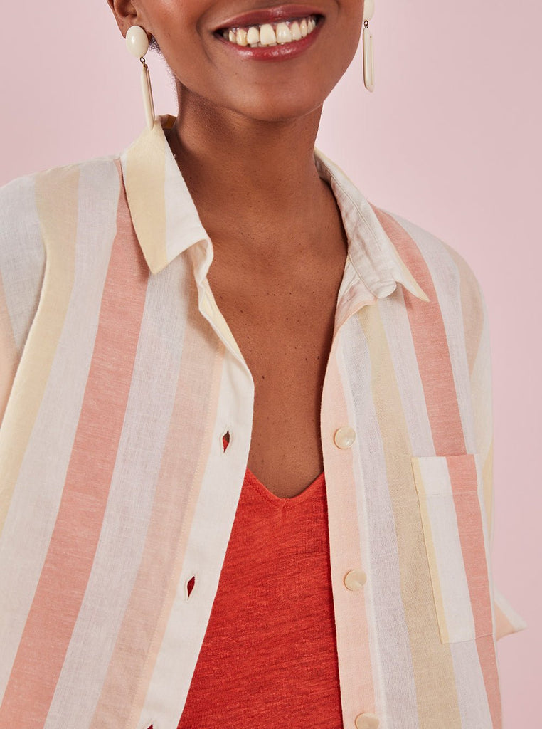 Chemise Robinette - Rayure Calanque - Des Petits Hauts - The Bradery