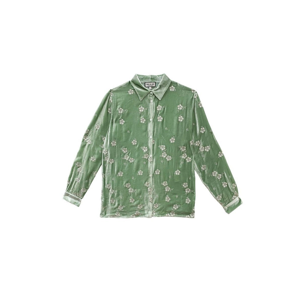 Chemise Roseline - Vert Deau - Paul & Joe* - The Bradery