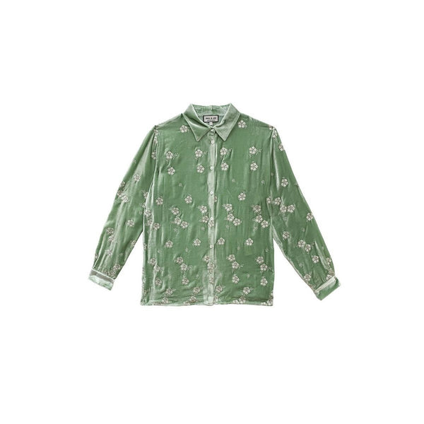 Chemise Roseline - Vert Deau - Paul & Joe* - The Bradery