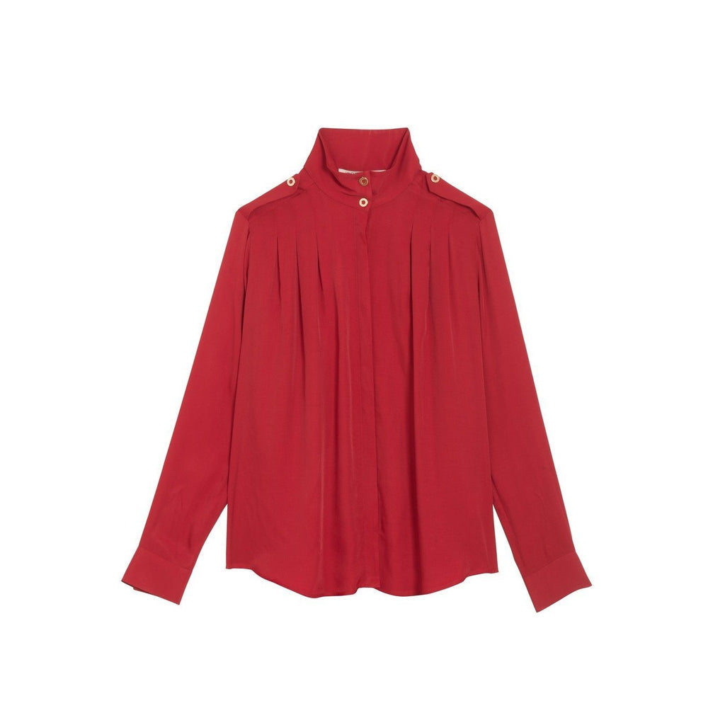 Chemise Zeppelin Red - Chemises Et Tops - Valentine Gauthier - The Bradery