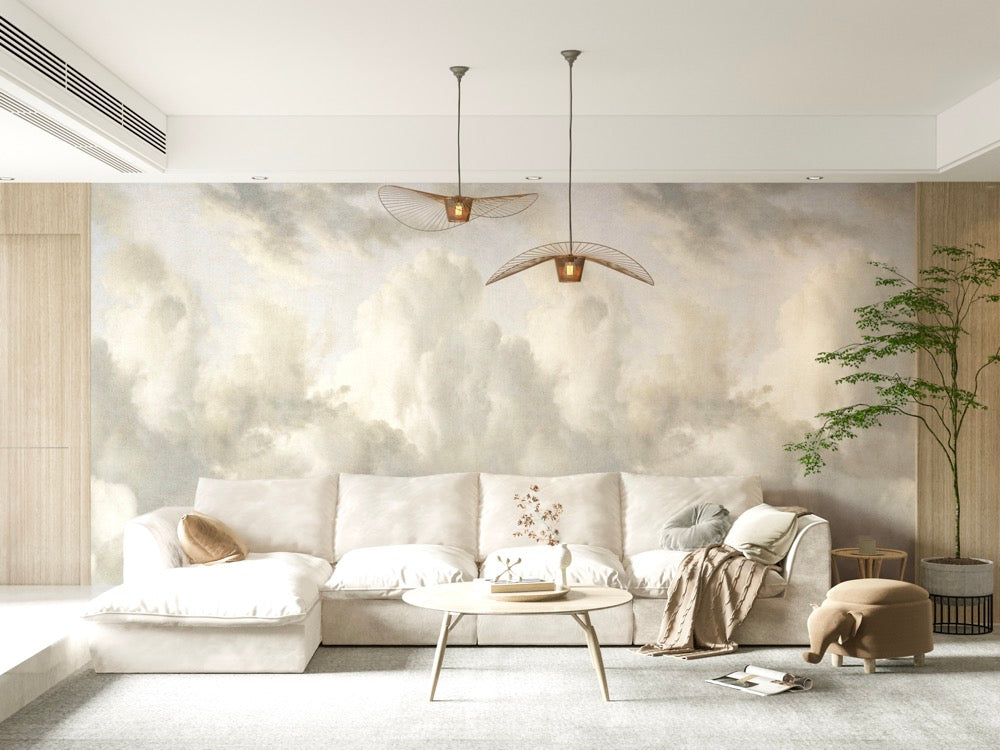 Fresque Ciel de Coton - Flanelle