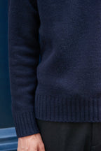 Pull Cino - Navy/Ecru