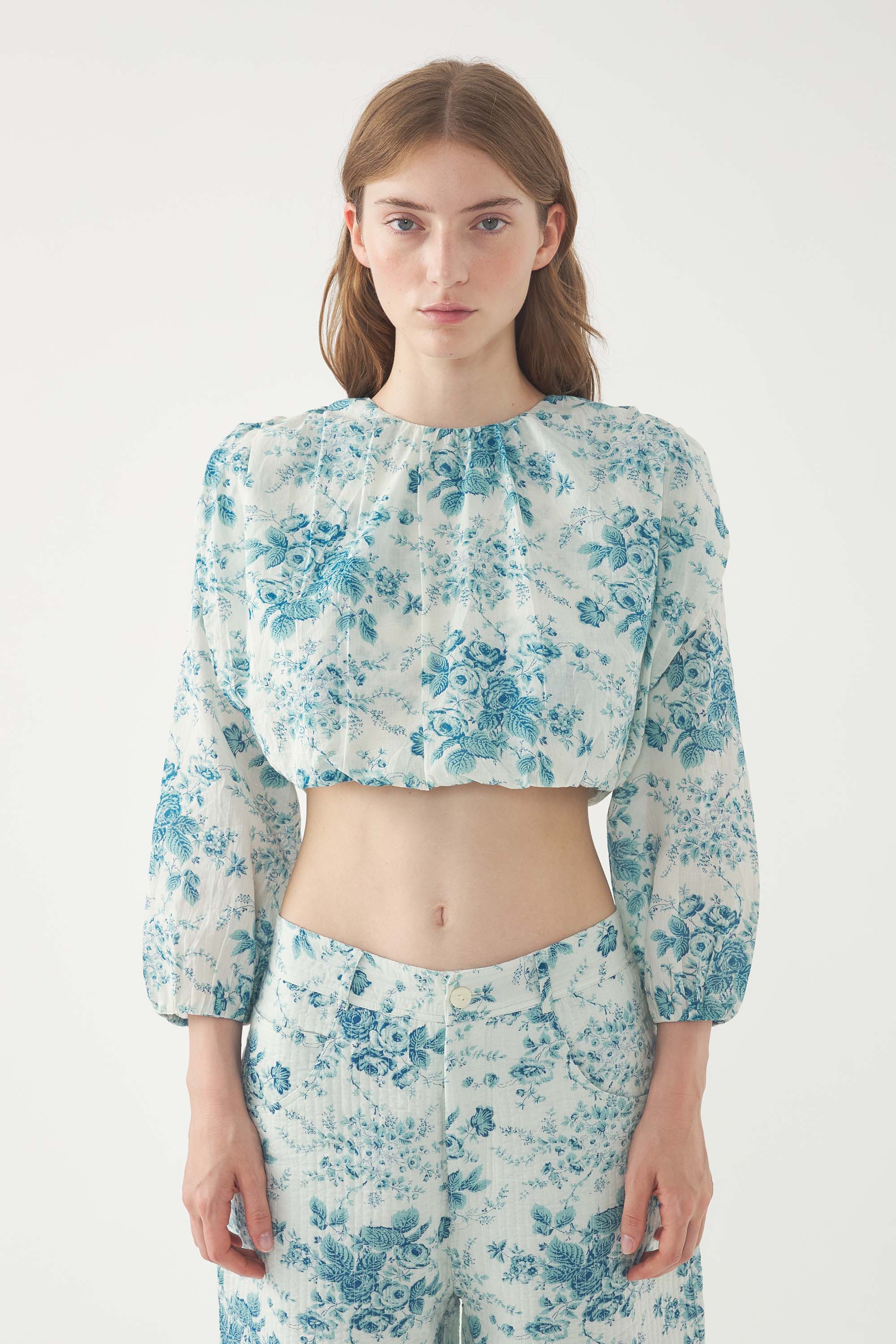 Crop Top Cinz - Vert