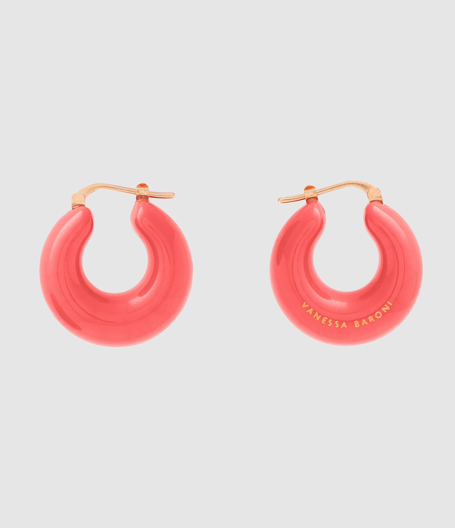 Vanessa Baroni - Boucles D'Oreilles Circlet Lipstick - Femme