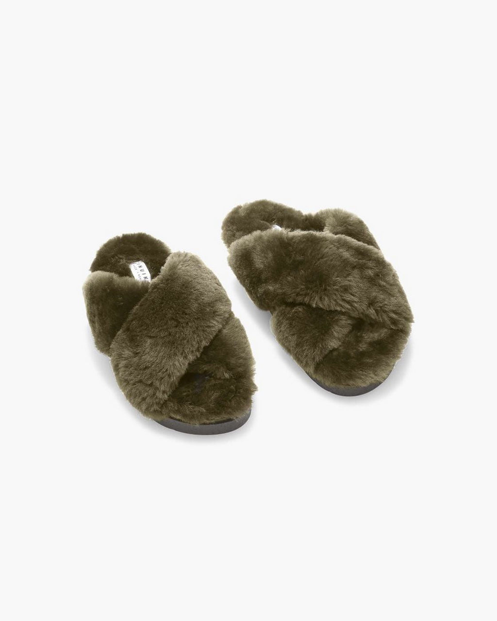 Classic Slipper - Olive - Inuikii - The Bradery