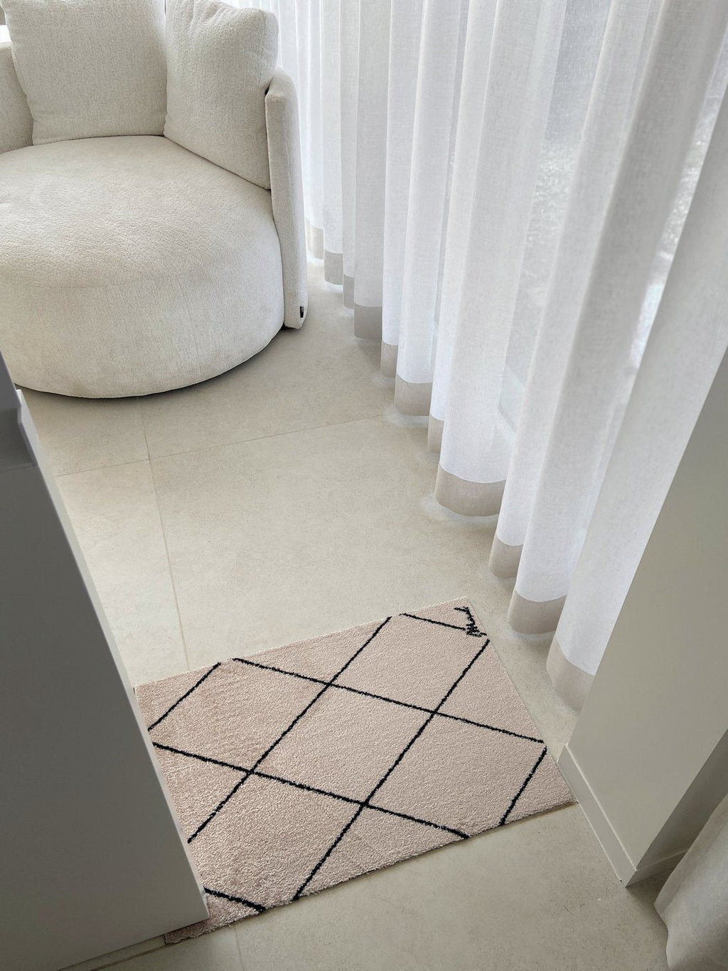 Tapis Claudie - Beige