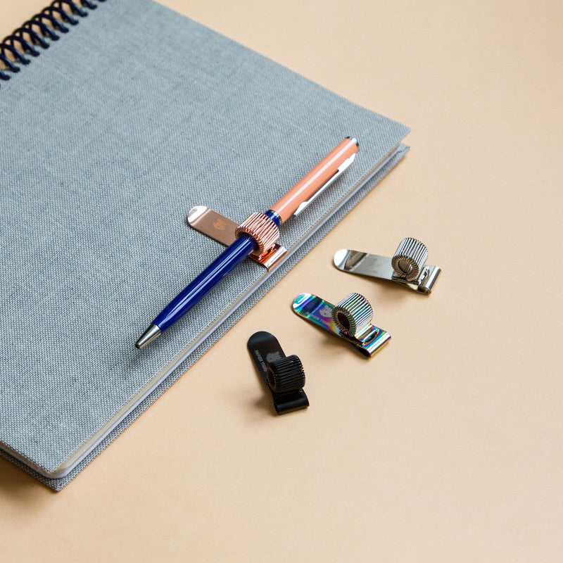 Clip Porte-Stylo - Noir