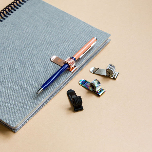 Clip Porte-Stylo - Noir