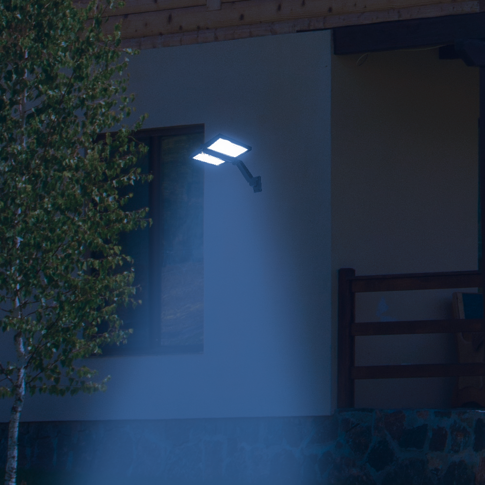 Clipper - Projecteur Solaire - Plastique - Noir