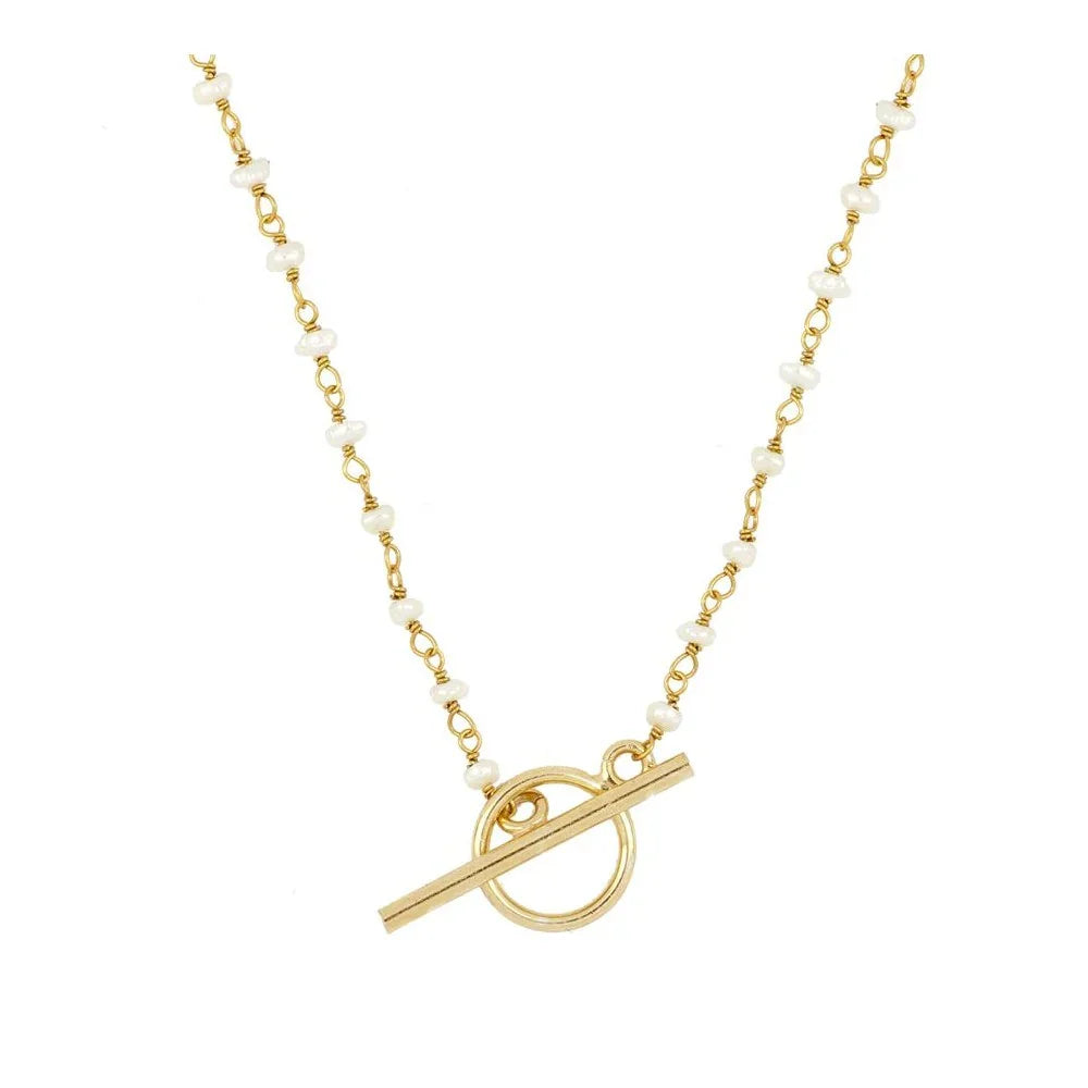 Collier Perla Broche