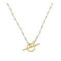 Collier Amazonita Broche