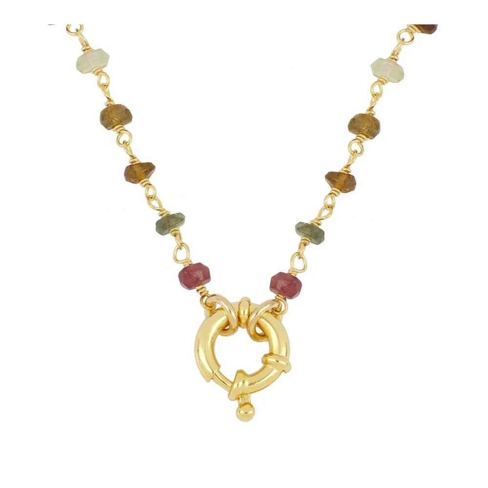 Collier Turmalina Oro