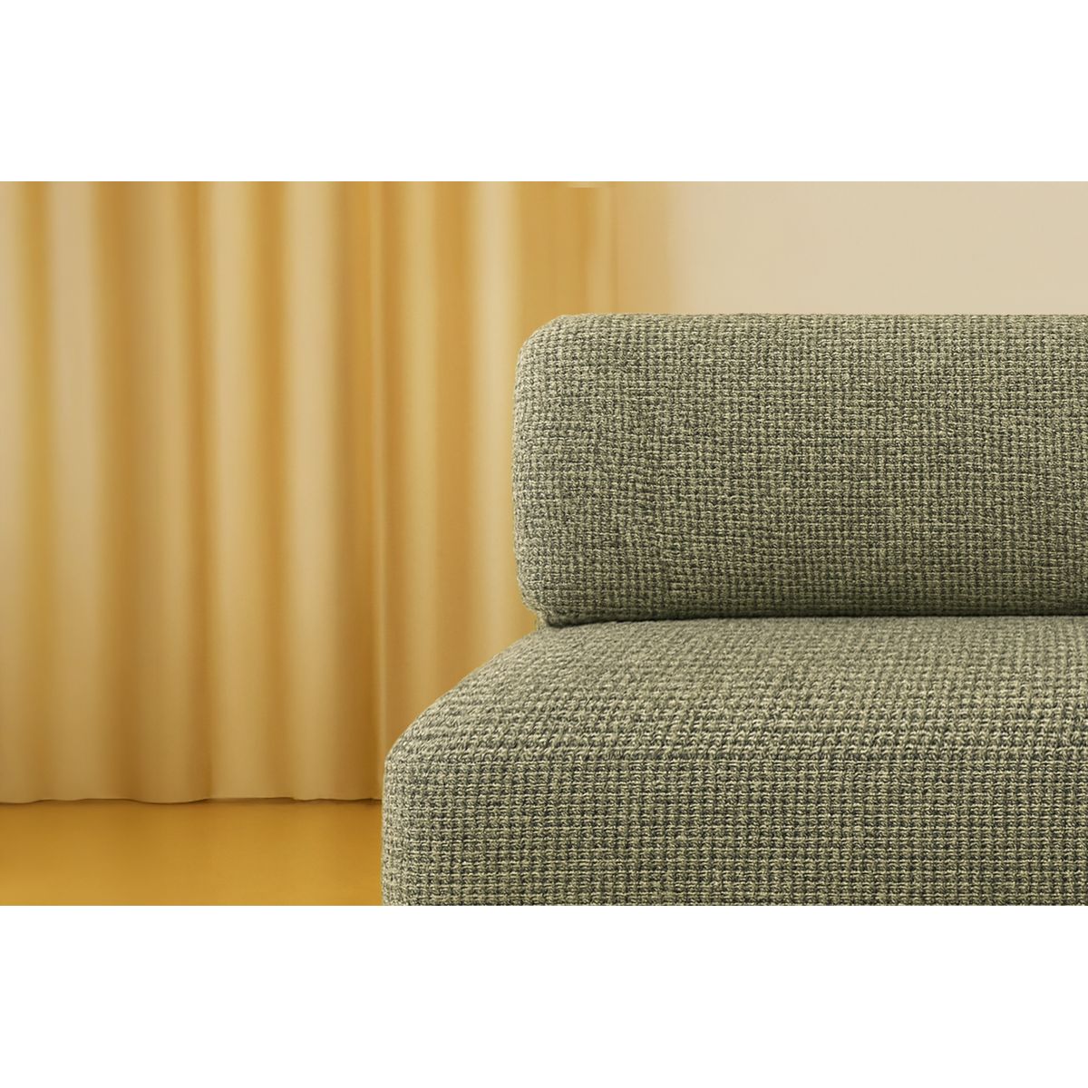 Canapé Droit Coco - 2 Places - Tweed