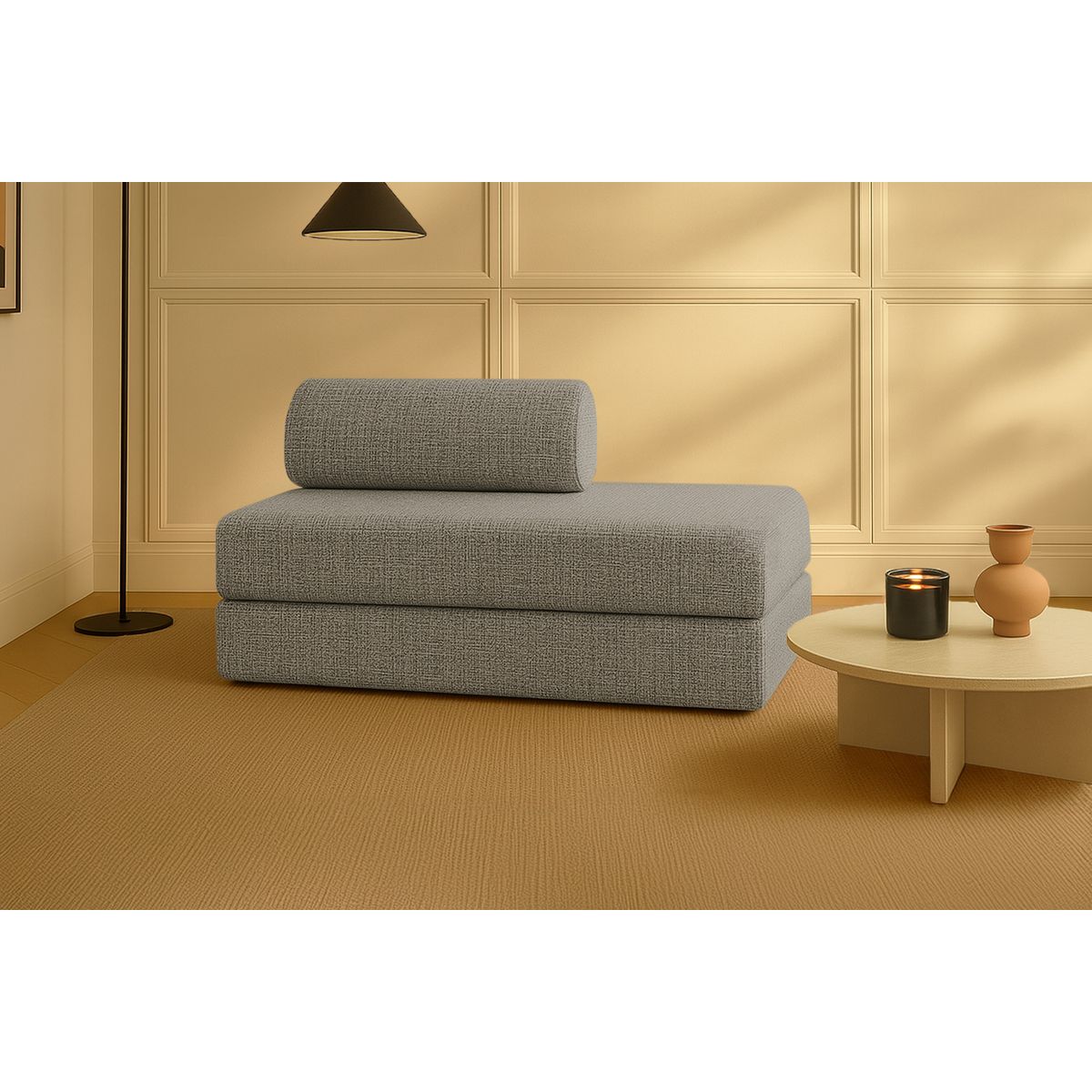 Canapé Droit Coco - 2 Places - Tweed