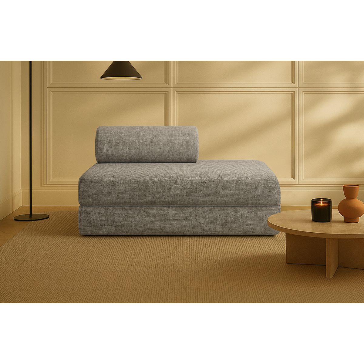 Canapé Droit Coco - 2 Places - Tweed