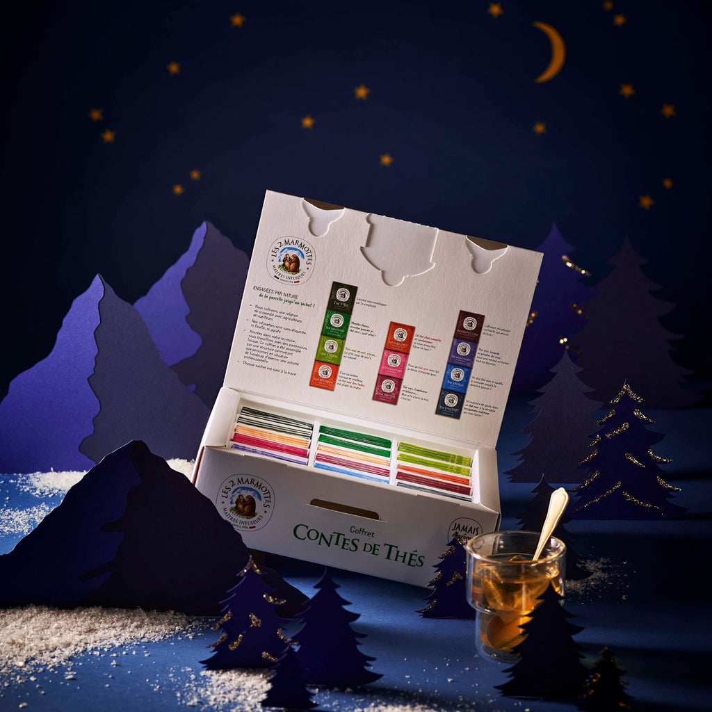 Coffret Contes De Thés - 11 Thés Bio - 75 Sachets