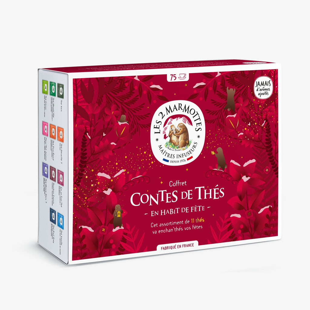 Coffret Contes De Thés - 11 Thés Bio - 75 Sachets