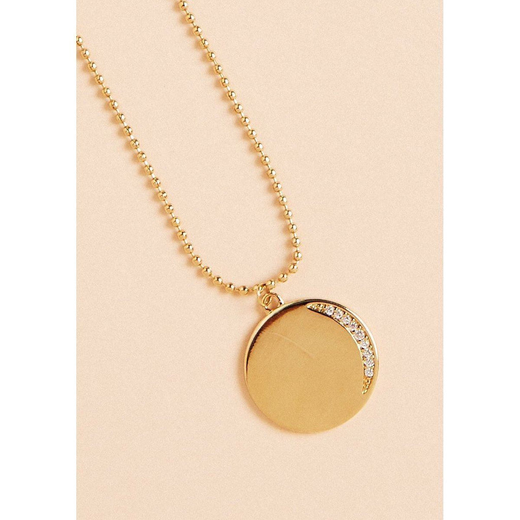 Collier Paula Or Jaune - Colliers - Waekura - The Bradery