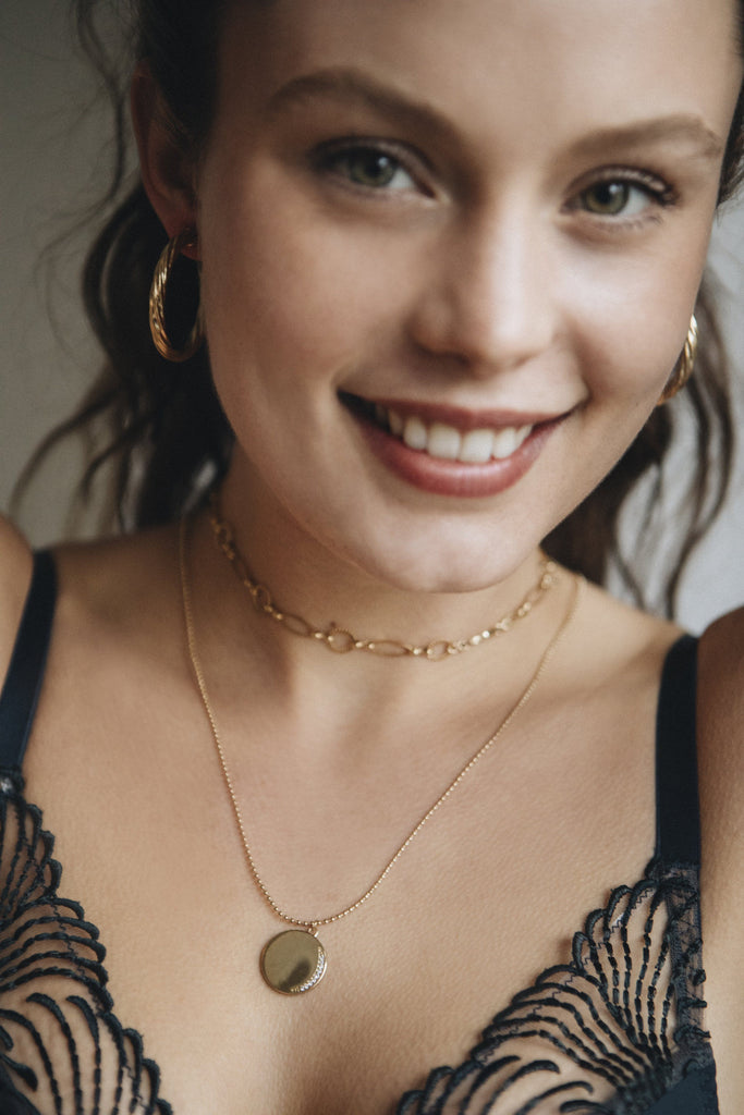 Collier Rolla Or Jaune - Colliers - Waekura - The Bradery