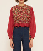 Plastron Colline - Burgundy