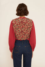 Plastron Colline - Burgundy