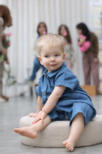 Combinaison Charly Denim - Bébé Garçon - Bleu Denim