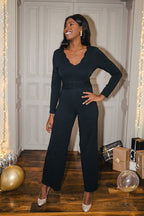 Combinaison Tara Noir - Saaj Paris - The Bradery
