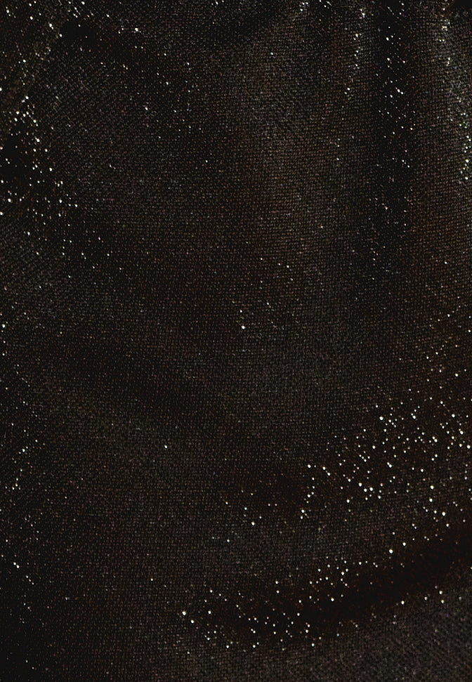 Combishort Black Glitter