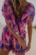 Combishort Livia - Multicolor - Plume Paris - The Bradery