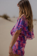 Combishort Livia - Multicolor - Plume Paris - The Bradery