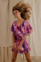 Combishort Livia - Multicolor - Plume Paris - The Bradery