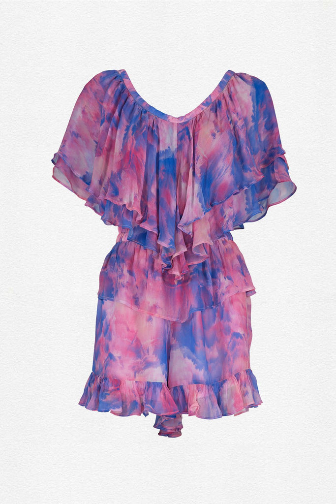 Combishort Livia - Multicolor - Plume Paris - The Bradery
