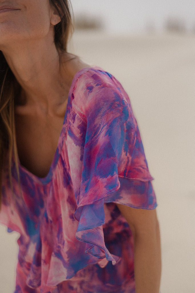 Combishort Livia - Multicolor - Plume Paris - The Bradery