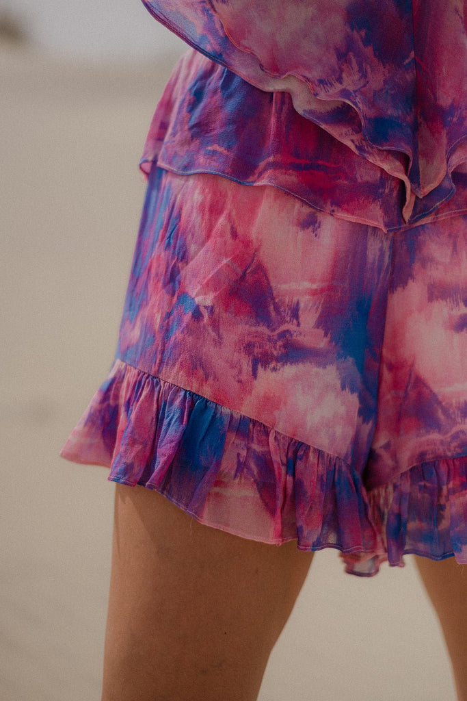 Combishort Livia - Multicolor - Plume Paris - The Bradery
