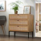 Jaya - Commode 3 Tiroirs - Rotin
