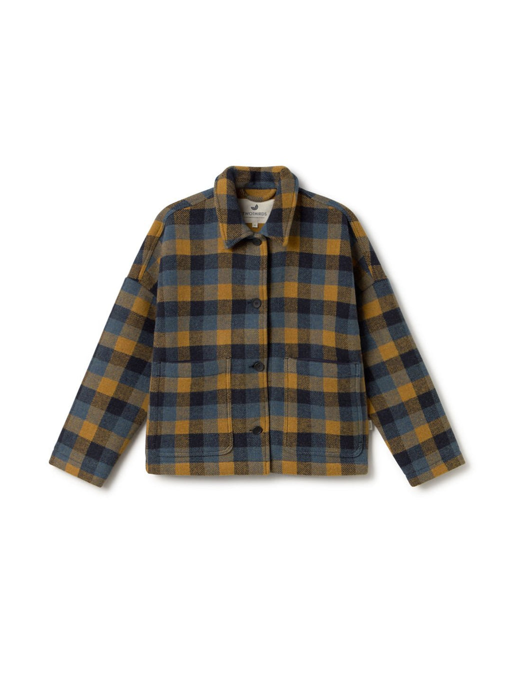 Veste Connacht - Carreaux Moutarde - Femme