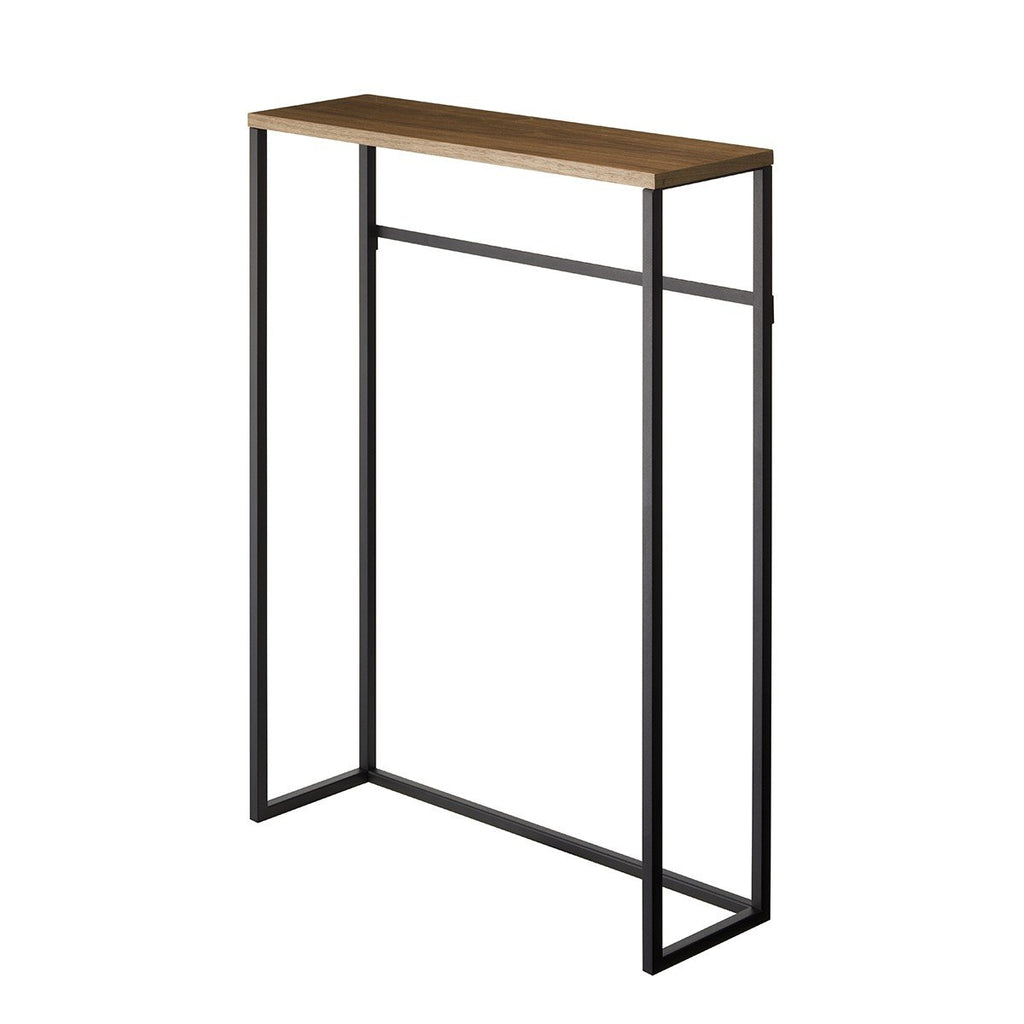 Console D'Entrée Métal Et Bois - L60 cm - Noir