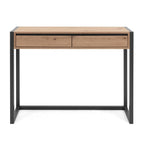 Console Industrielle 2 Tiroirs L100 cm - Denver - Décor Bois
