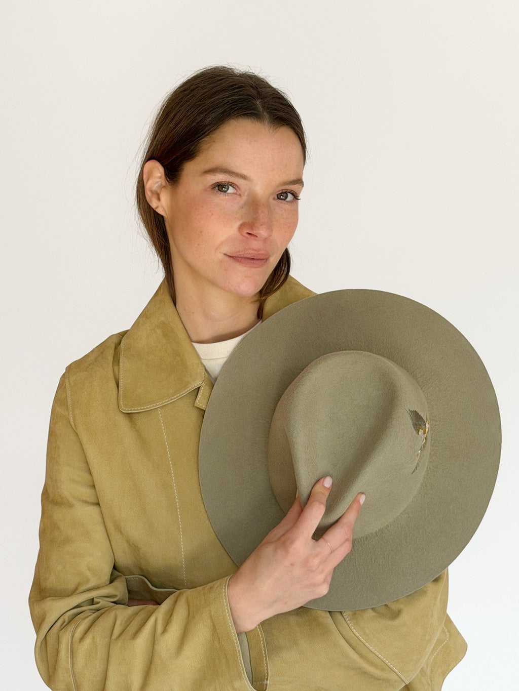 Chapeau Feutre Constanza - Sage