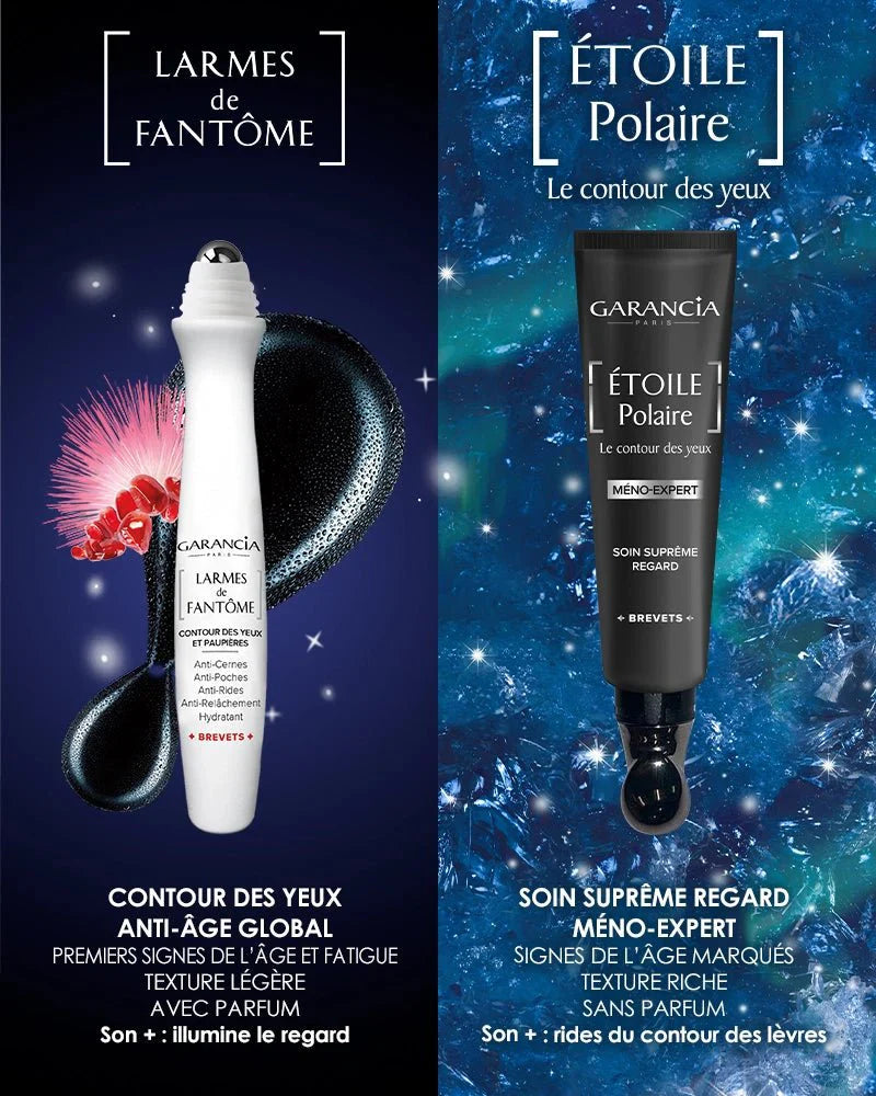 Comparaison  [ LARMES de FANTÔMES ] & [ ÉTOILE POLAIRE ] Laboratoire Garancia