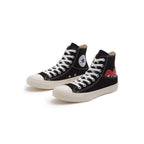 Converse Comme Des Garçons Black Half Logo