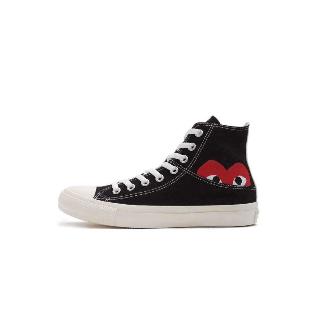 Converse Comme Des Garçons Black Half Logo