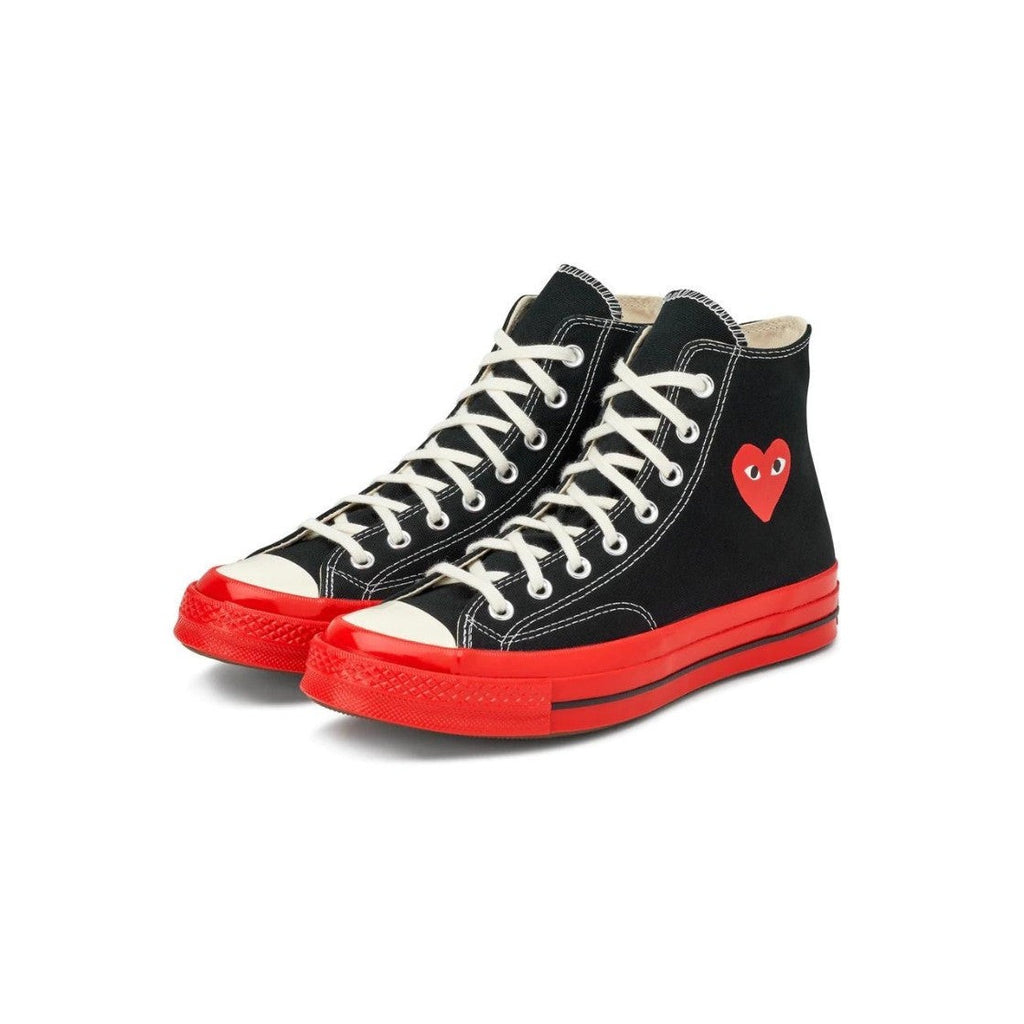 Converse Comme Des Garçons Chuck 70 High Top Black Red