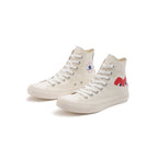 Converse Comme Des Garçons White Half Logo