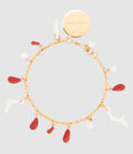 Vanessa Baroni - Bracelet De Cheville Coral Coral - Femme