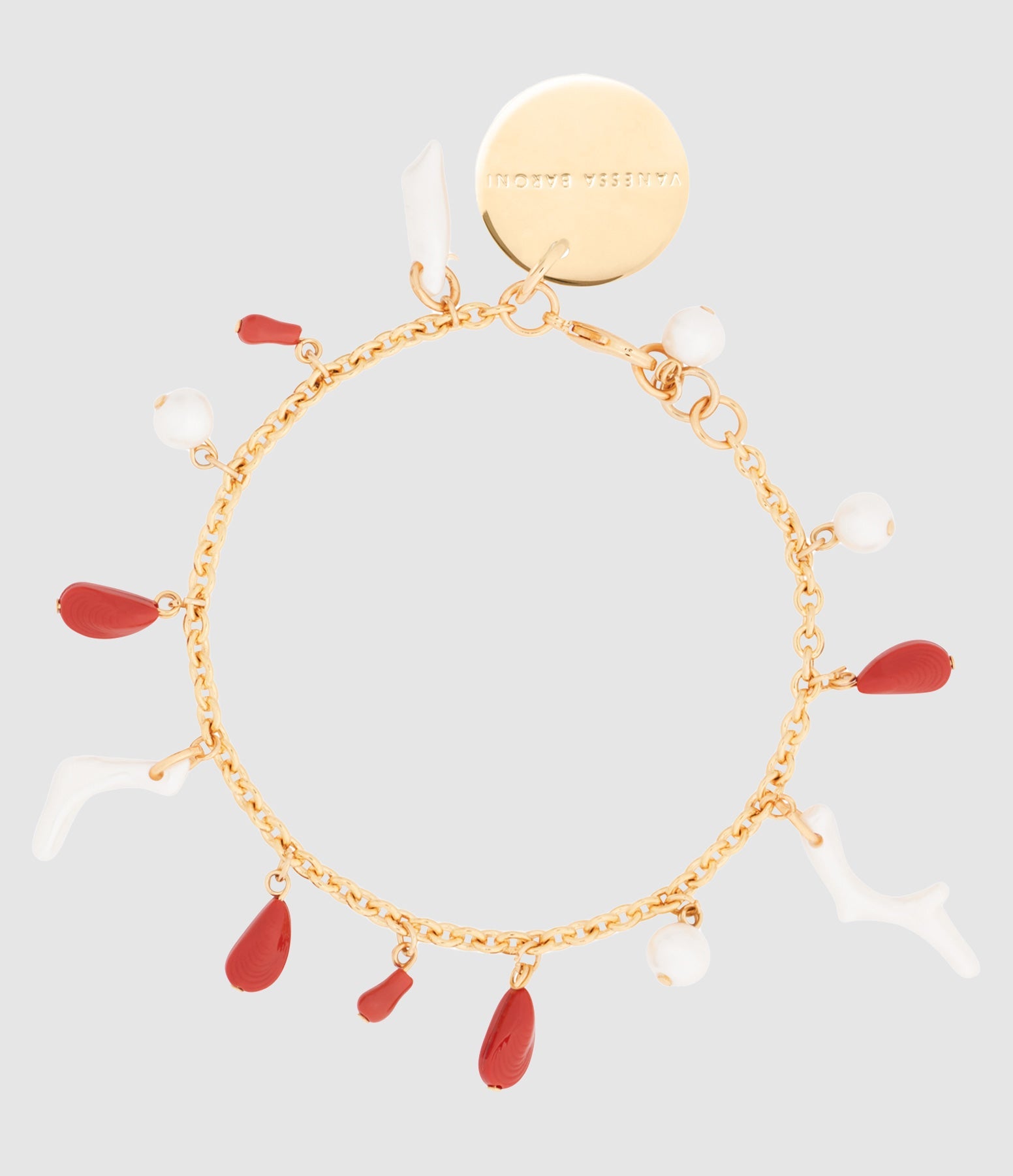 Vanessa Baroni - Bracelet De Cheville Coral Coral - Femme