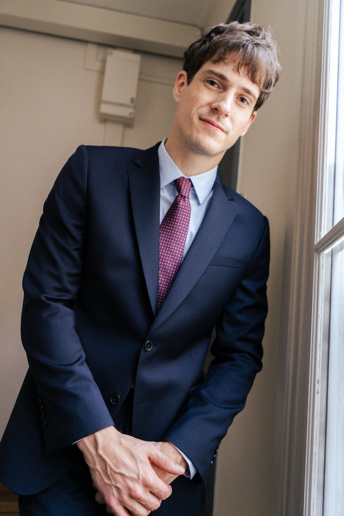 Costume Slim Fit - Bleu Indigo, Caviar Costumes & Smokings De Fursac