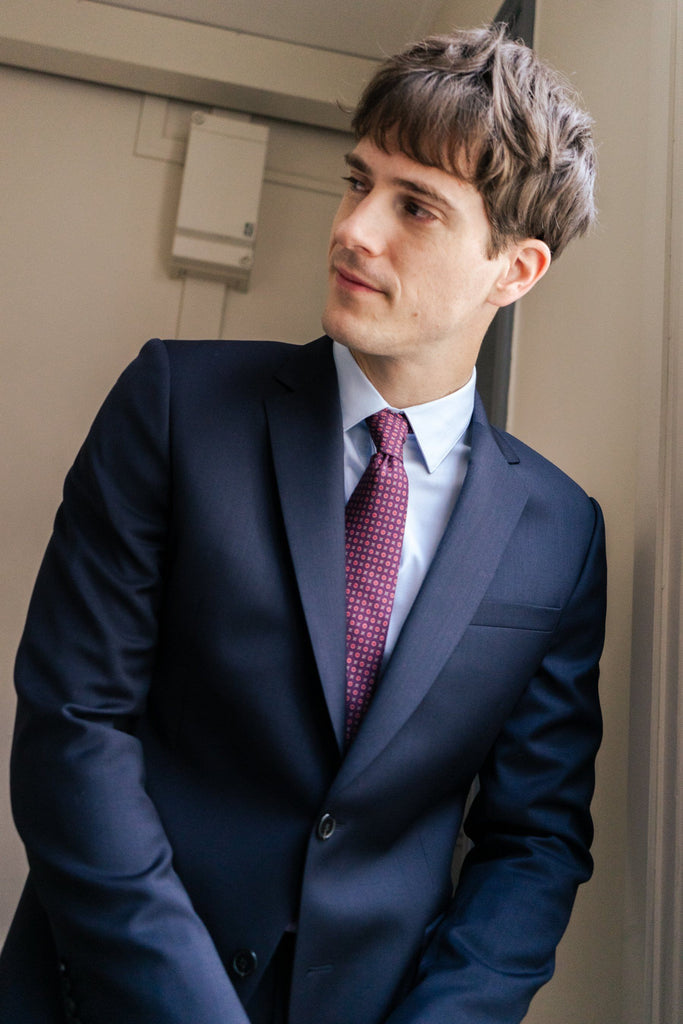 Costume Slim Fit - Bleu Indigo, Caviar Costumes & Smokings De Fursac